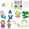 Kids DIY Sewing Kit – Forest Animals Felt Crafts