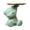 Geometric Bear Resin Sculpture – Desk Storage & Decorative Ornament