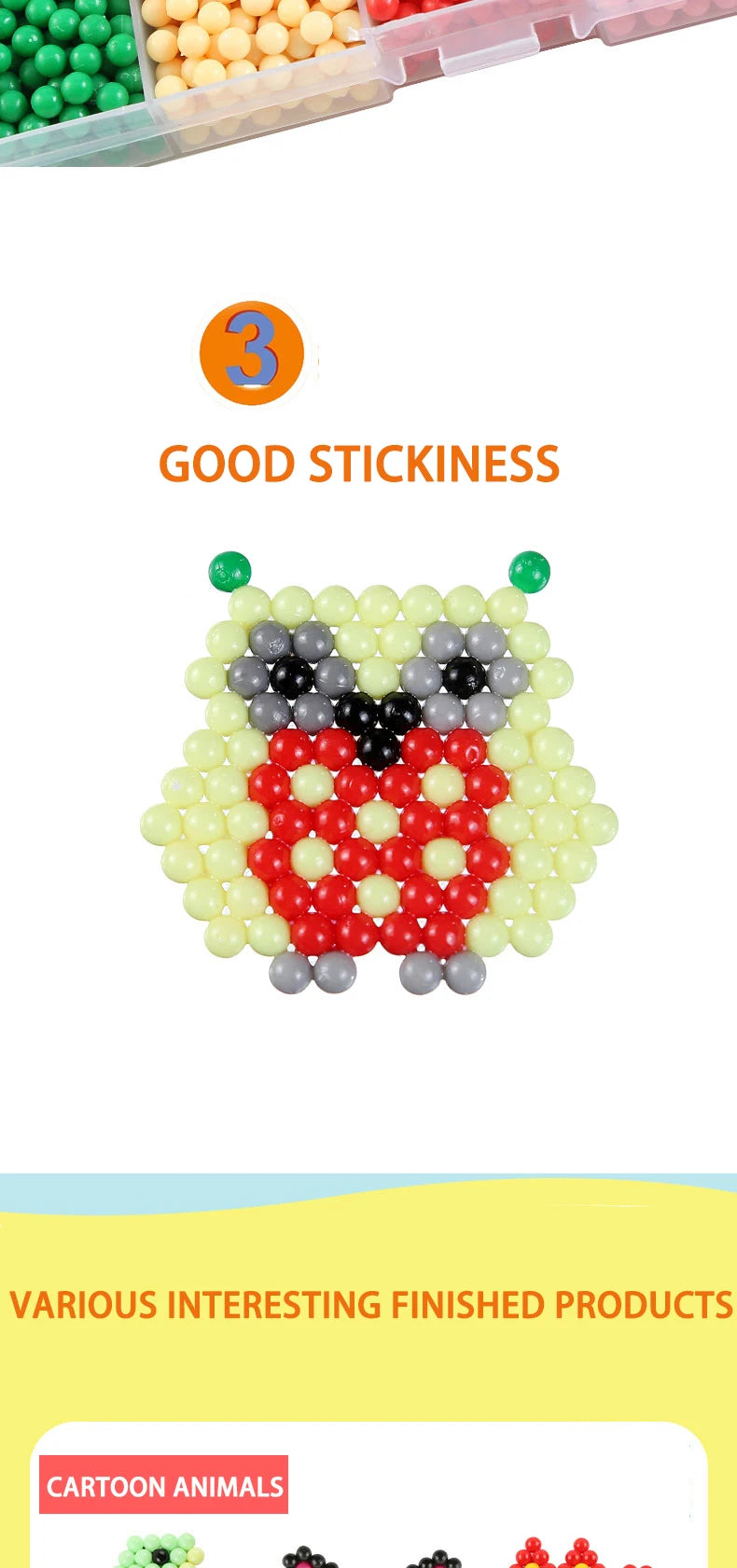 Magic Water Fuse Beads – DIY Creative Sensory Craft Toy Set