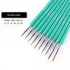 Miniature Artist Paint Brushes – Weasel Hair Gouache & Watercolor Set