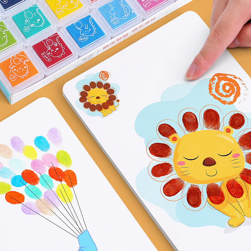 16/32pcs DIY Finger Painting Set