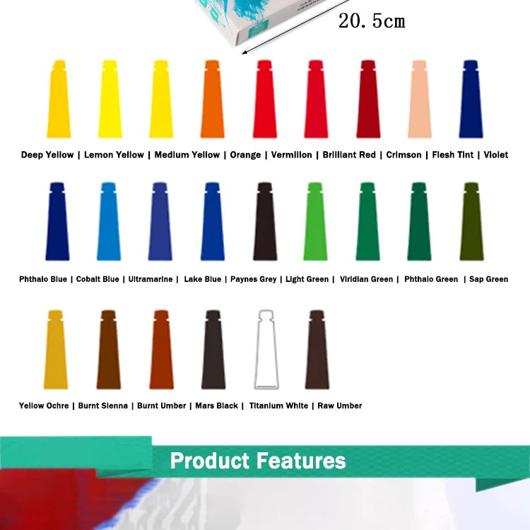 WINSOR & NEWTON Acrylic Paint Set