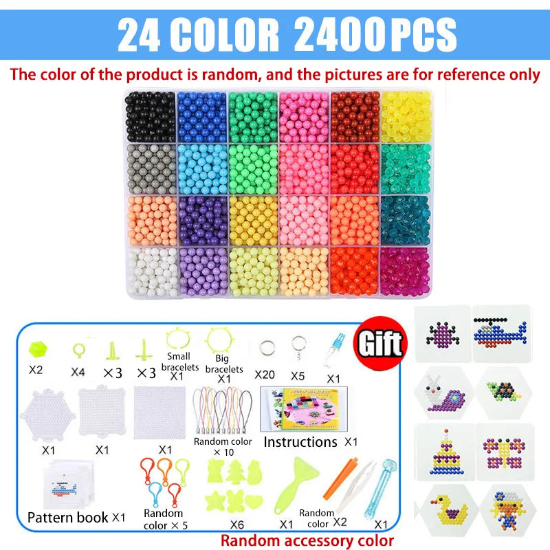 Magic Water Fuse Beads – DIY Creative Sensory Craft Toy Set