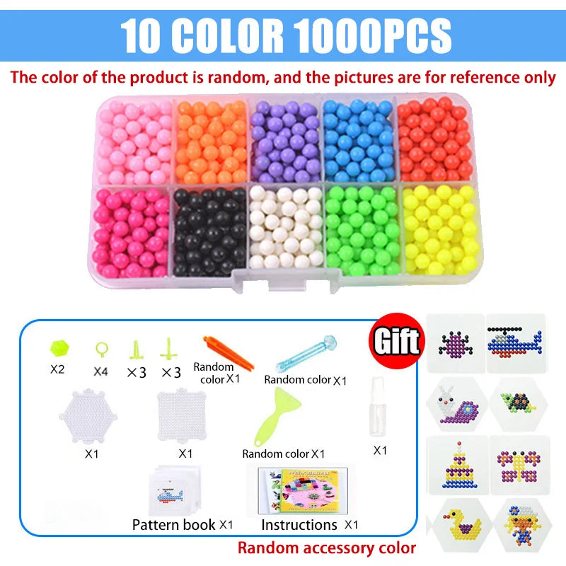Magic Water Fuse Beads – DIY Creative Sensory Craft Toy Set