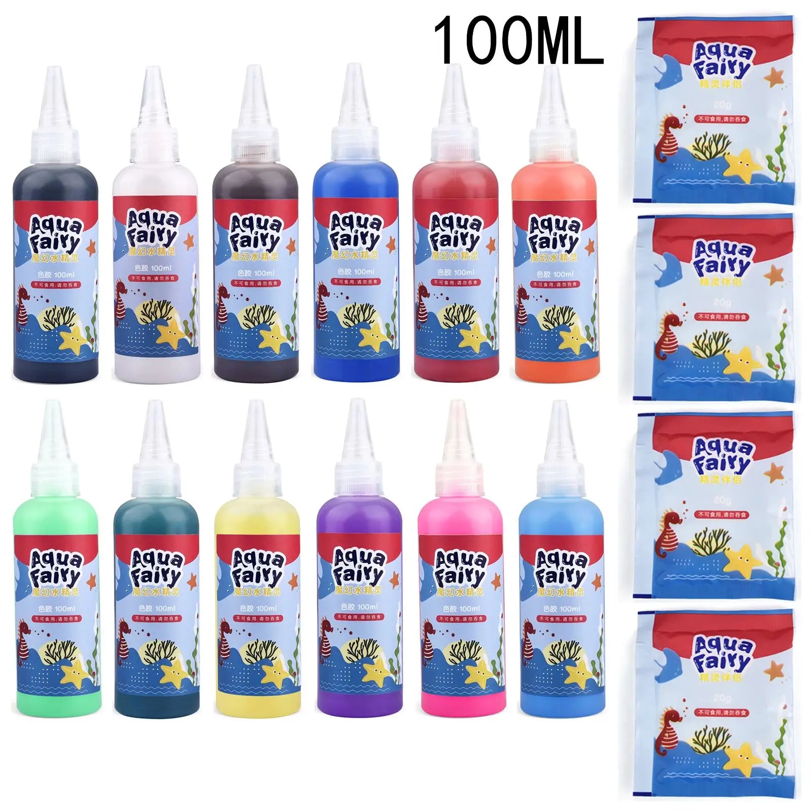 Kids DIY Craft & Origami Painting Kit – Magic Water Elves Set