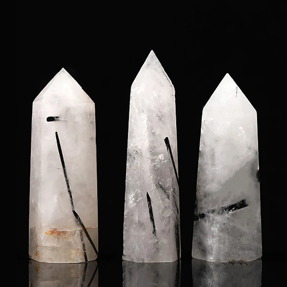 Natural Single-Point Crystal Column