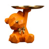 Geometric Bear Resin Sculpture – Desk Storage & Decorative Ornament