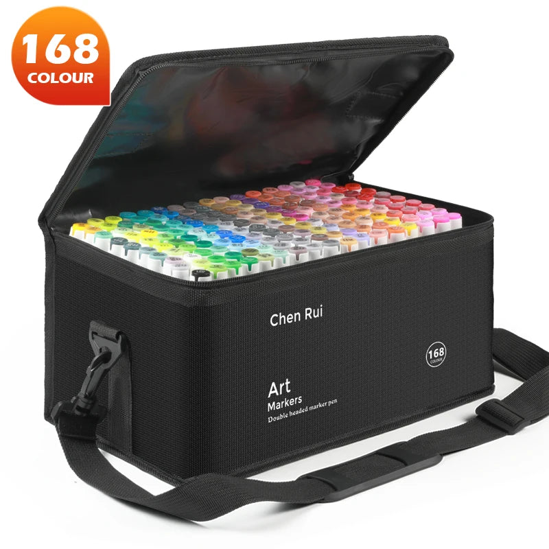 Professional Dual Tip Alcohol Art Marker Set