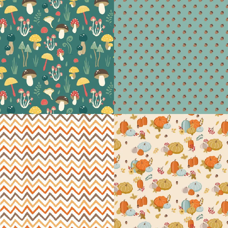 12-Sheet Christmas Scrapbooking Paper