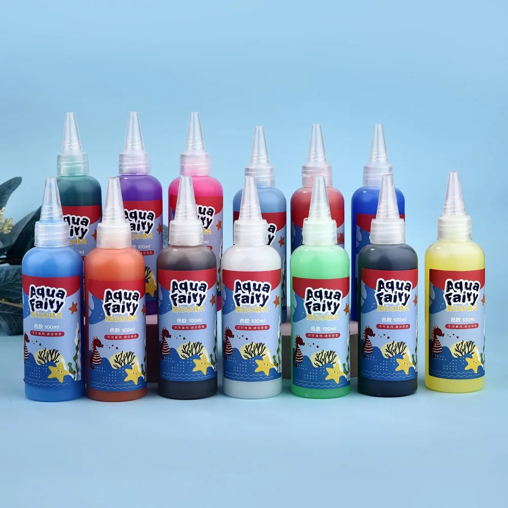 Kids DIY Craft & Origami Painting Kit – Magic Water Elves Set
