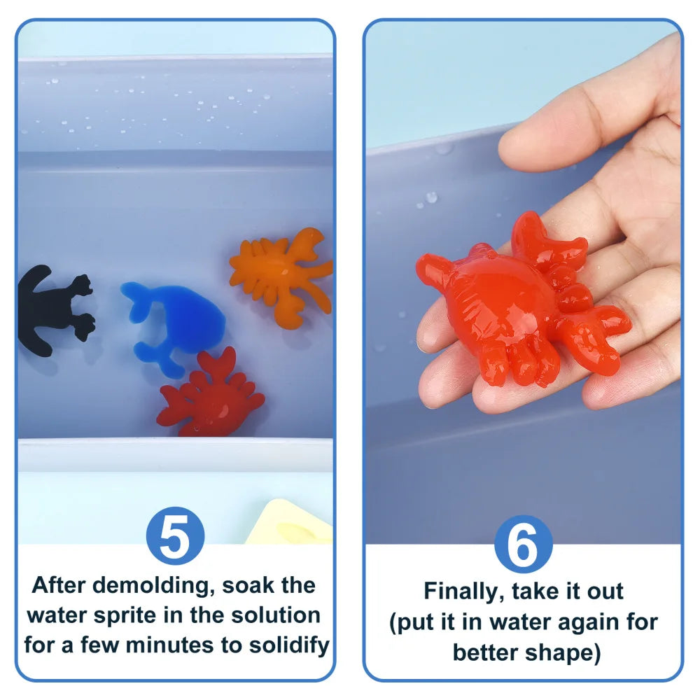 Kids DIY Craft & Origami Painting Kit – Magic Water Elves Set
