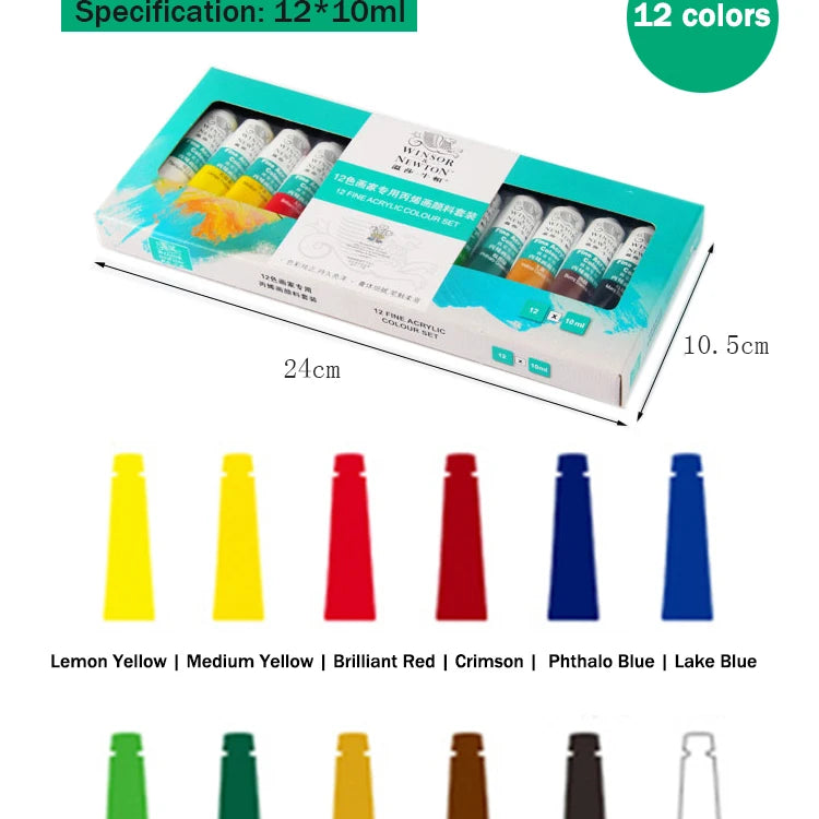 WINSOR & NEWTON Acrylic Paint Set