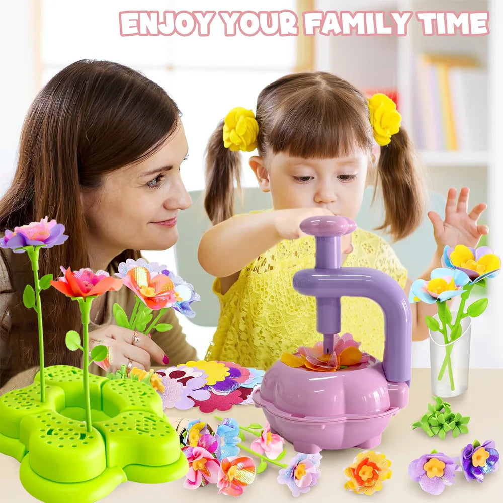 Kids DIY Flower Bouquet Kit – Educational Craft Toy