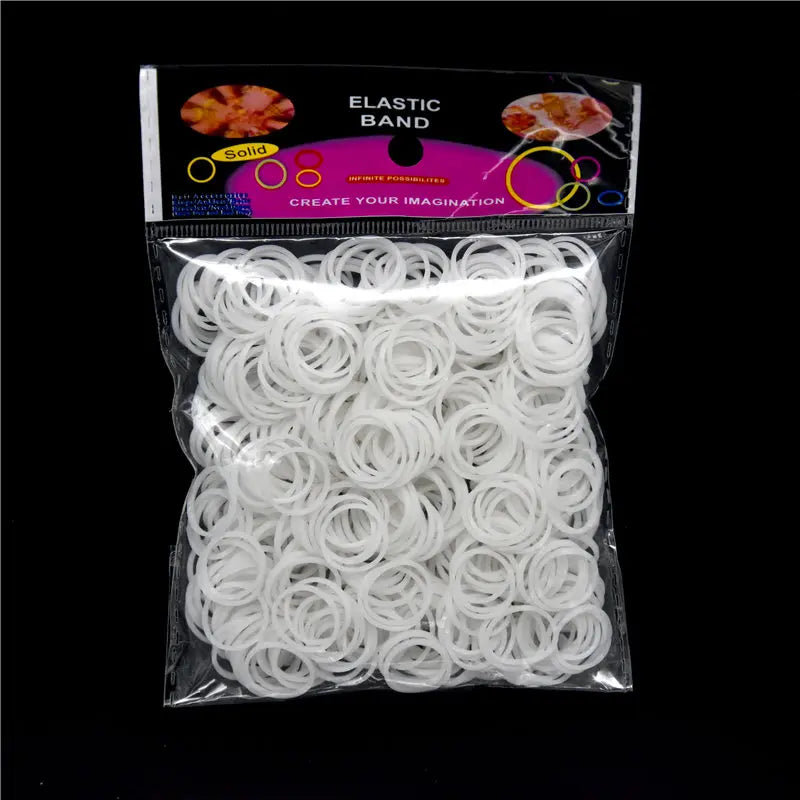 600+ Loom Rubber Bands Refill Kit – 31 Colors DIY Bracelet Craft Set