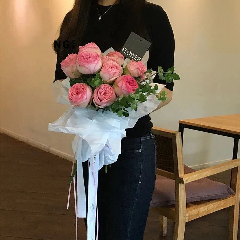 40pcs Floral Tissue Craft Paper – 75x52cm Gift & Scrapbooking Wrap