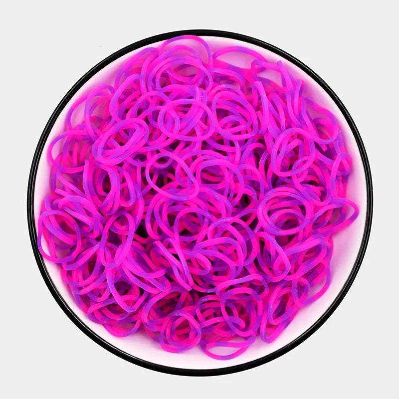 600+ Loom Rubber Bands Refill Kit – 31 Colors DIY Bracelet Craft Set