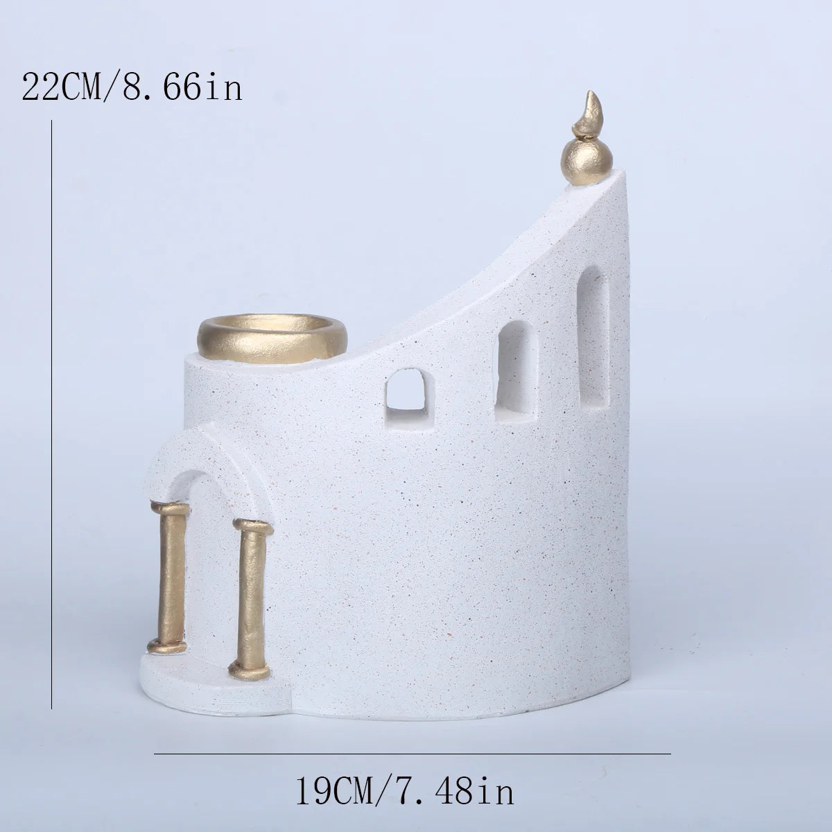 Ramadan Kaaba Dome Mosque Ornament – Islamic Desktop Decor