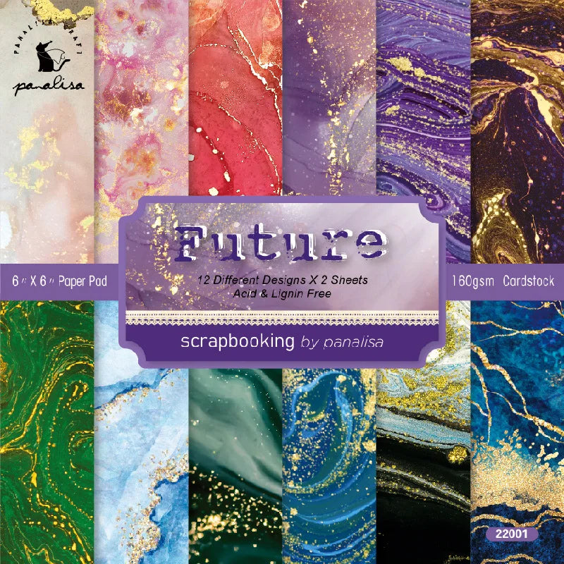 12-Sheet Christmas Scrapbooking Paper