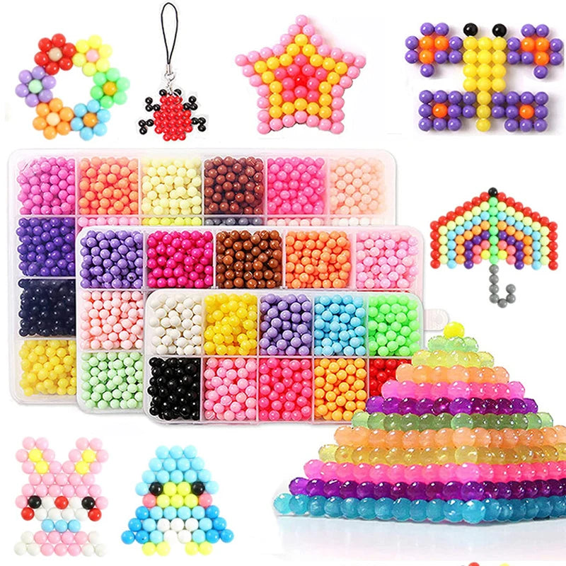 Magic Water Fuse Beads – DIY Creative Sensory Craft Toy Set