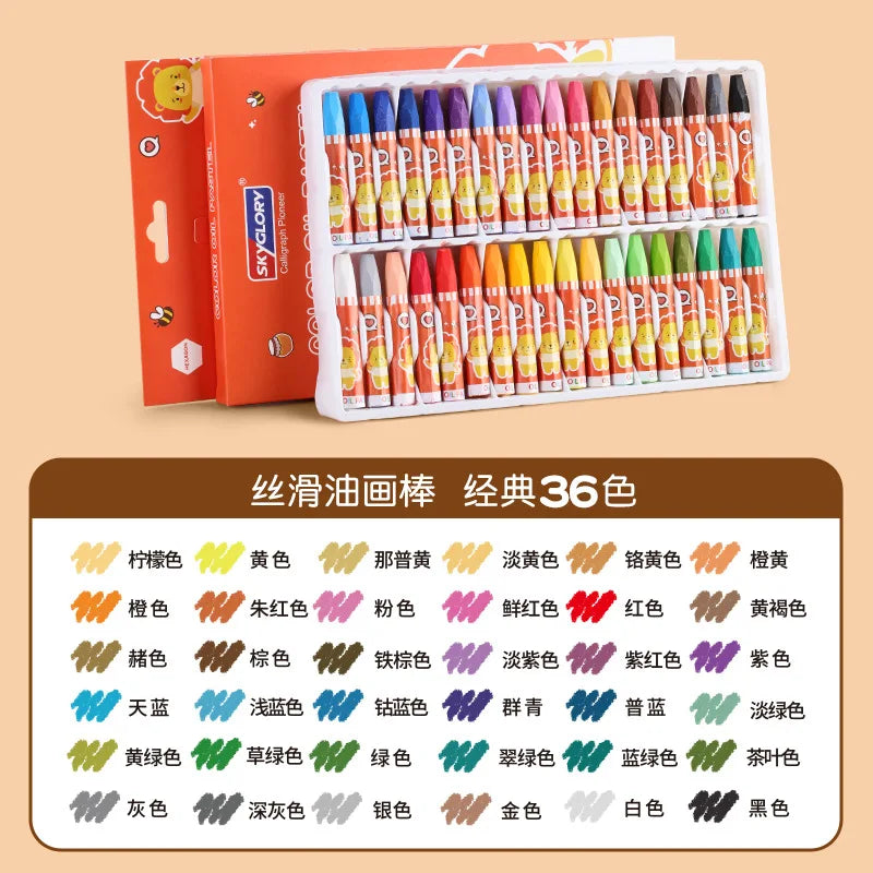 Washable Soft Oil Pastels