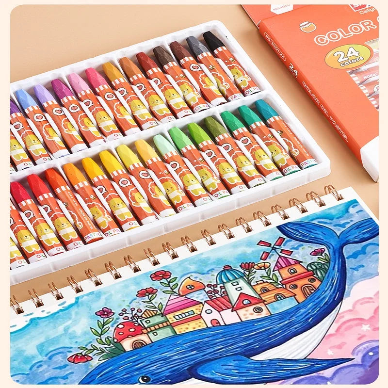 Washable Soft Oil Pastels