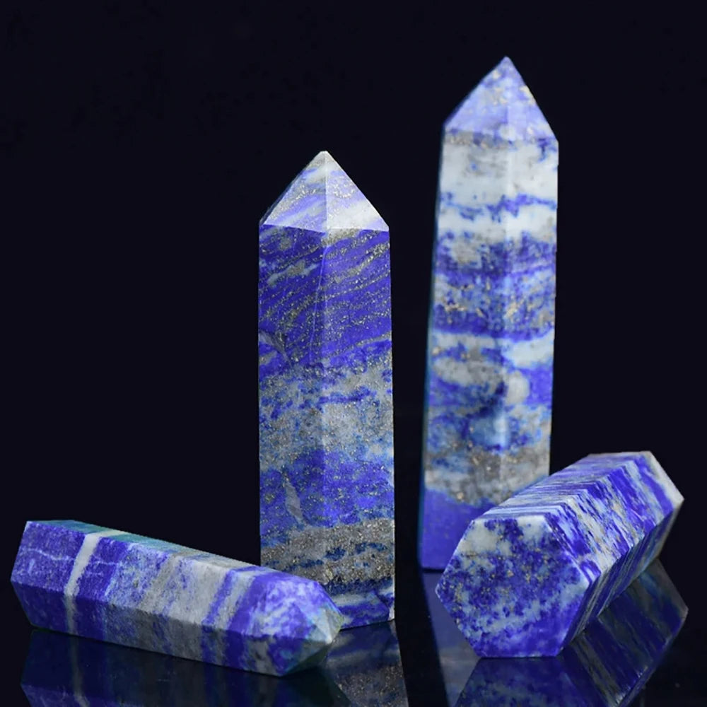 Natural Single-Point Crystal Column