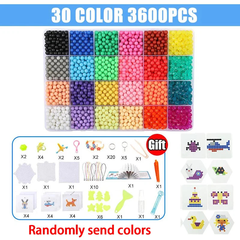 Magic Water Fuse Beads – DIY Creative Sensory Craft Toy Set