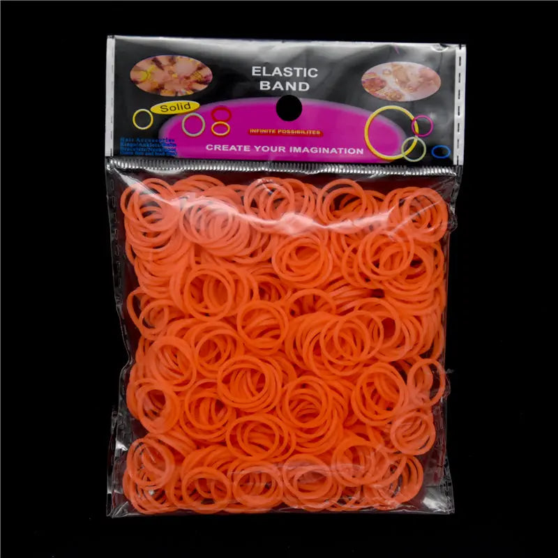 600+ Loom Rubber Bands Refill Kit – 31 Colors DIY Bracelet Craft Set