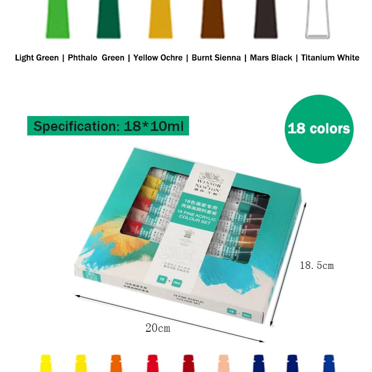 WINSOR & NEWTON Acrylic Paint Set
