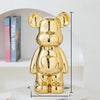 Aesthetic Teddy Bear Ceramic Statue
