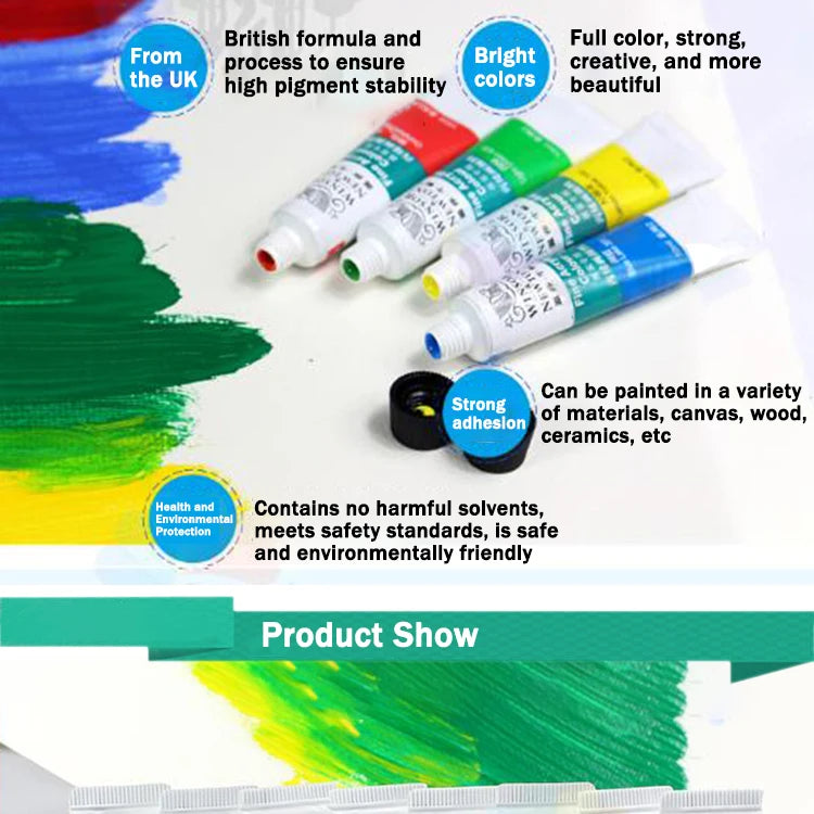 WINSOR & NEWTON Acrylic Paint Set