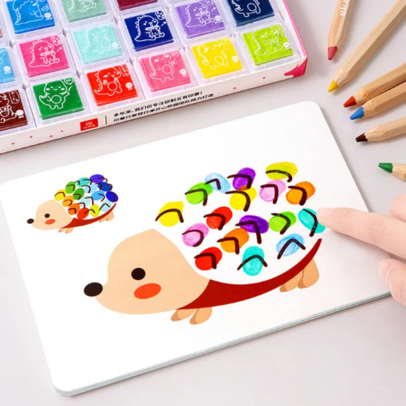 16/32pcs DIY Finger Painting Set