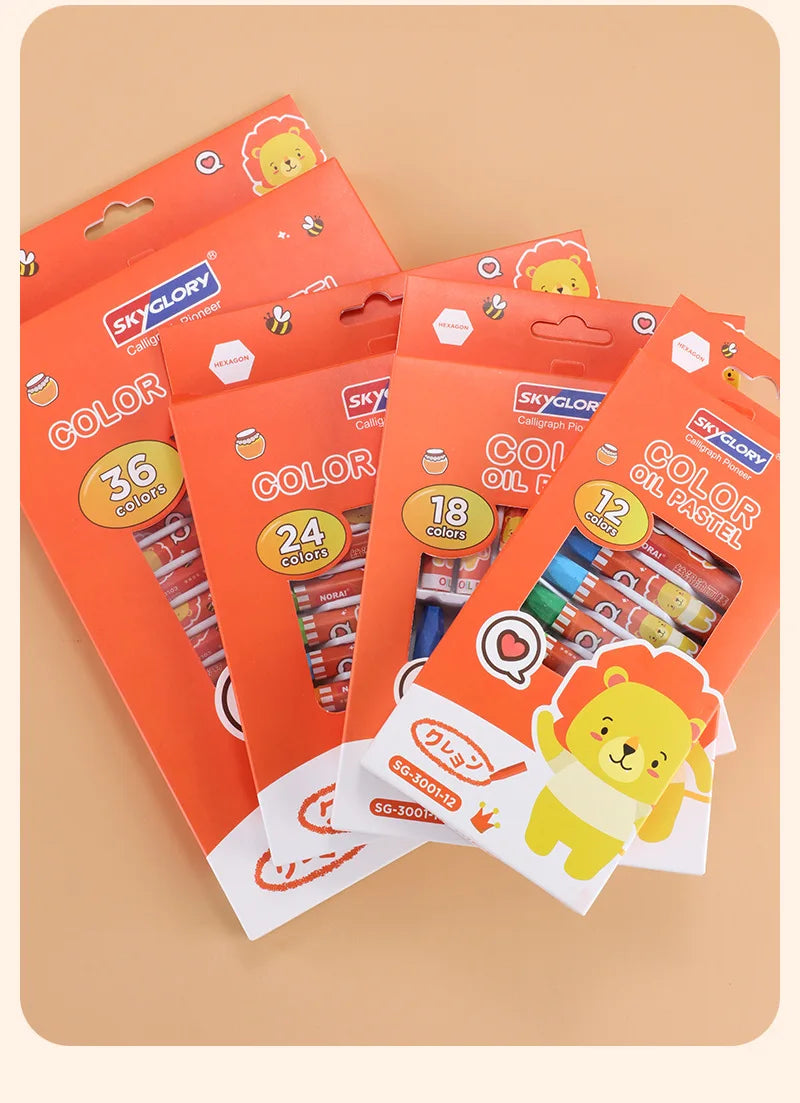 Washable Soft Oil Pastels