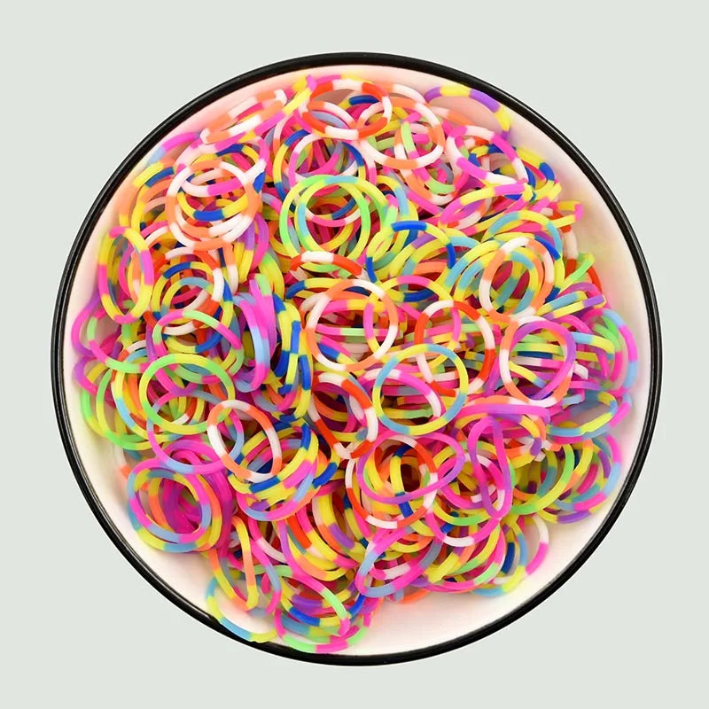 600+ Loom Rubber Bands Refill Kit – 31 Colors DIY Bracelet Craft Set