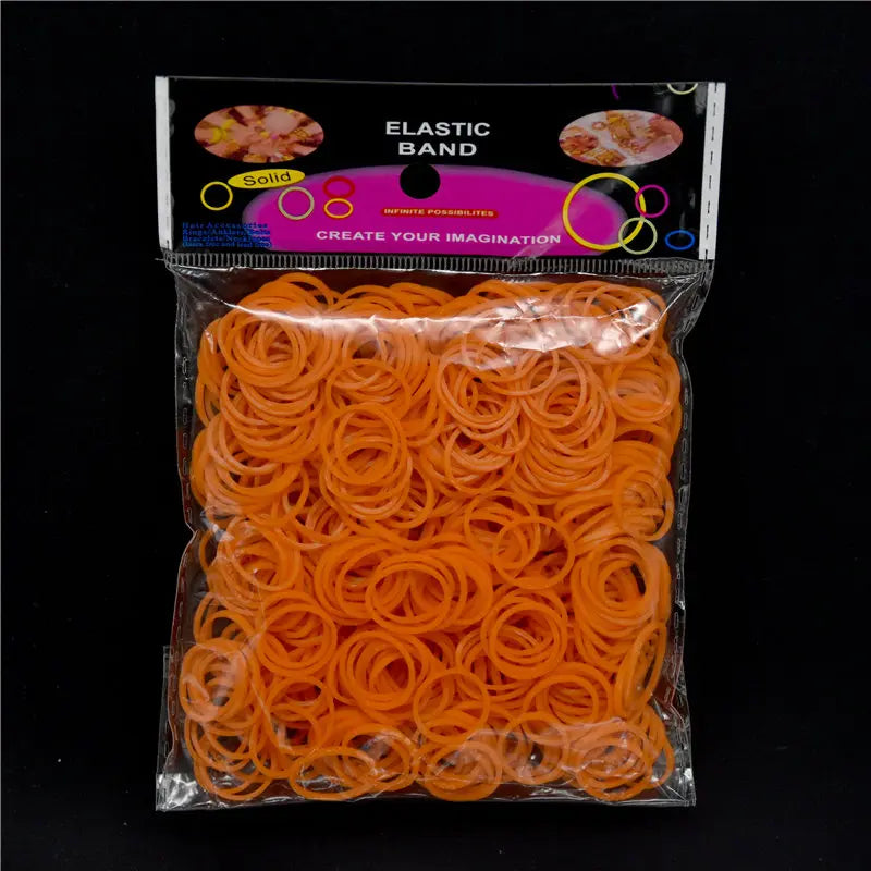 600+ Loom Rubber Bands Refill Kit – 31 Colors DIY Bracelet Craft Set