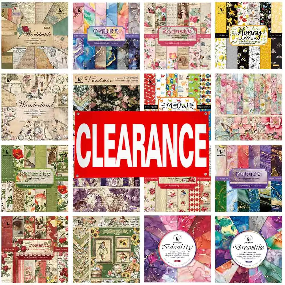 12-Sheet Christmas Scrapbooking Paper