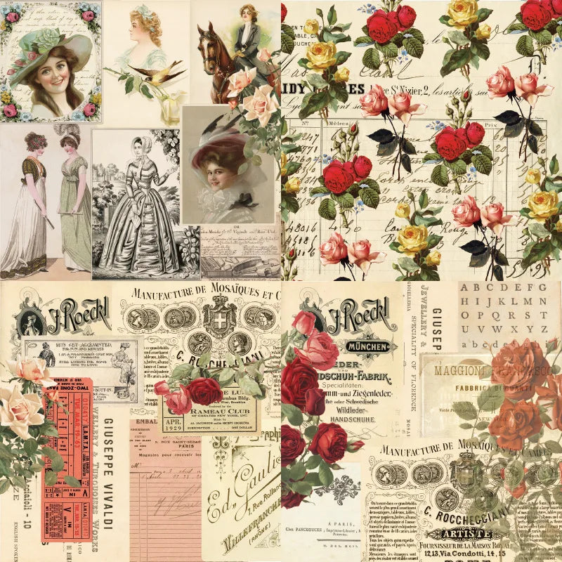 12-Sheet Christmas Scrapbooking Paper