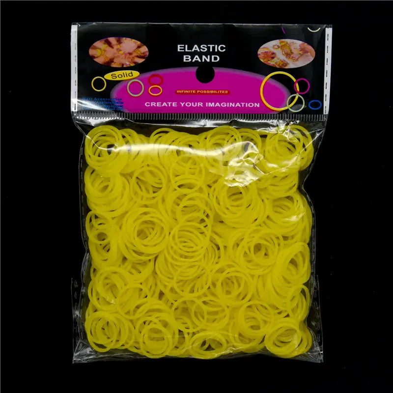 600+ Loom Rubber Bands Refill Kit – 31 Colors DIY Bracelet Craft Set