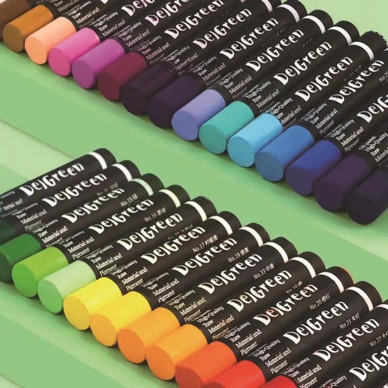 Delgreen Oil Pastel Set – 24/36/48/72 Colors for Art & Drawing