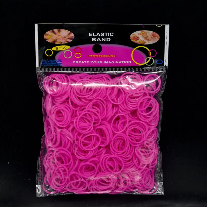 600+ Loom Rubber Bands Refill Kit – 31 Colors DIY Bracelet Craft Set