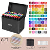 Dual Tip Alcohol Art Markers – Permanent Sketch & Illustration Set