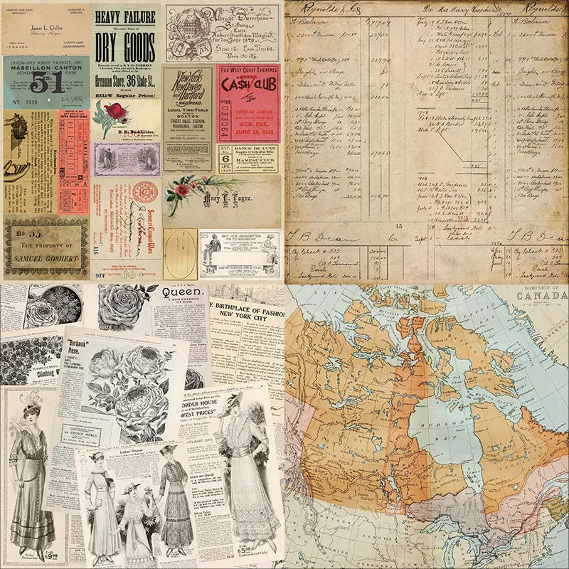 12-Sheet Christmas Scrapbooking Paper