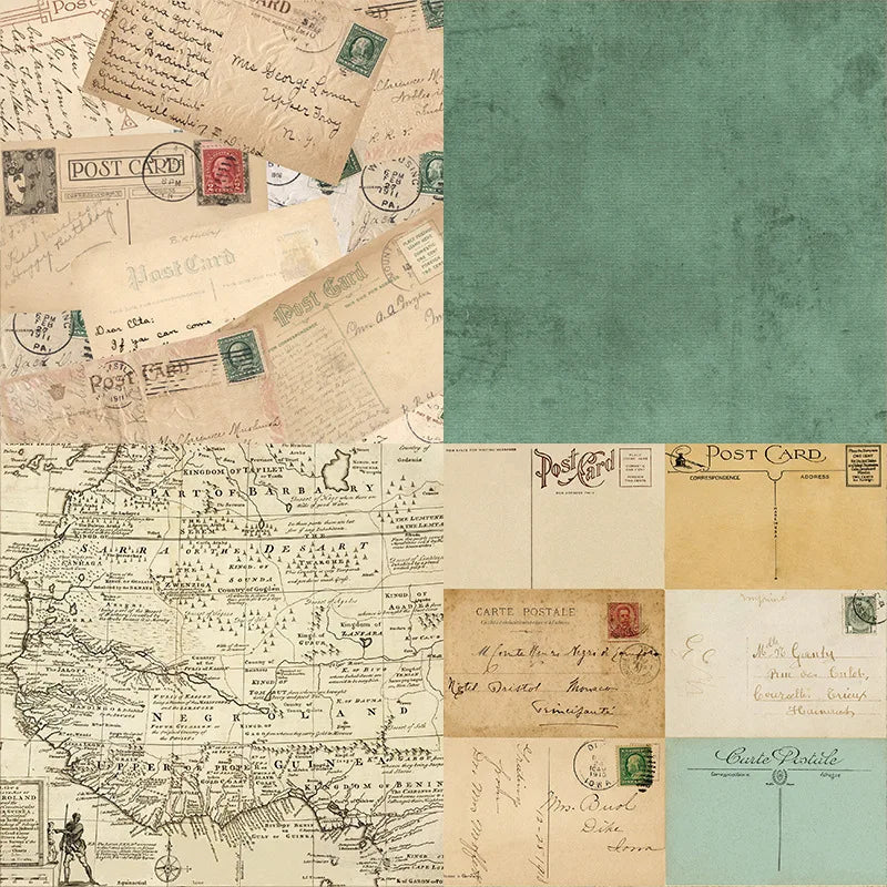 12-Sheet Christmas Scrapbooking Paper