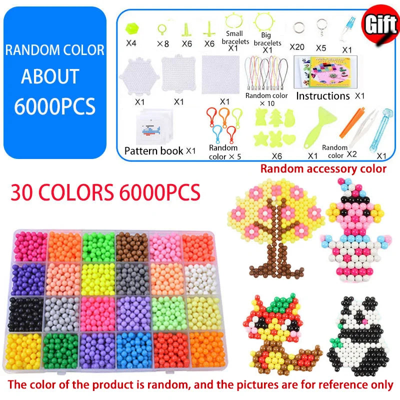 Magic Water Fuse Beads – DIY Creative Sensory Craft Toy Set
