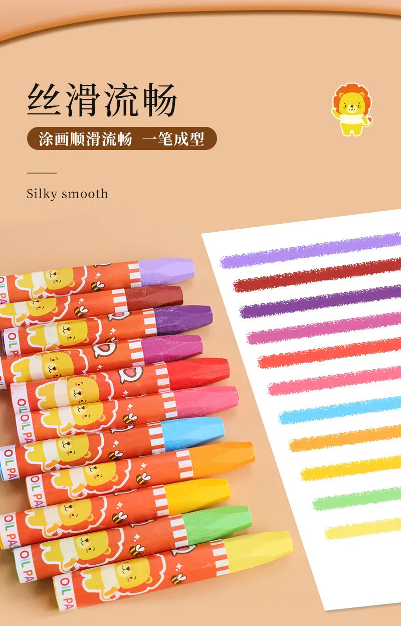 Washable Soft Oil Pastels