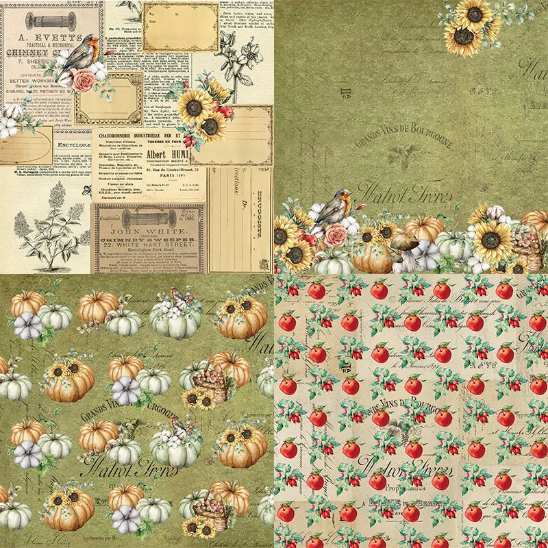 12-Sheet Christmas Scrapbooking Paper