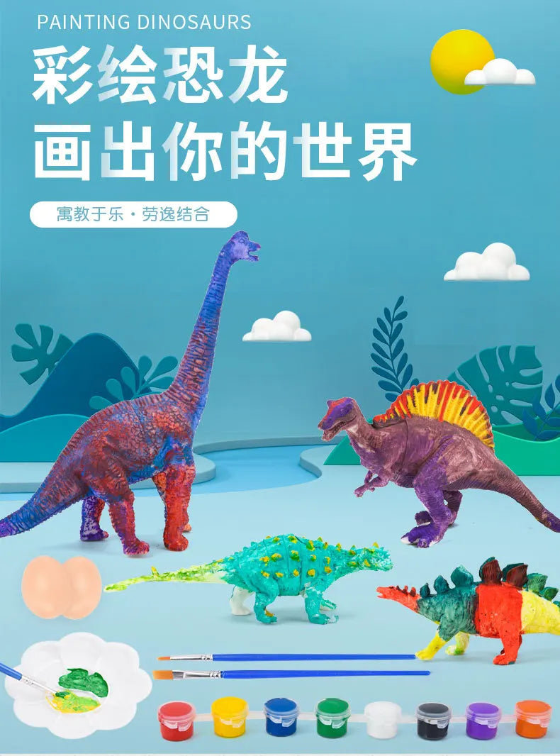 Handmade DIY Plaster Doll Painting Craft Kit for Kids