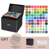 Dual Tip Alcohol Art Markers – Permanent Sketch & Illustration Set