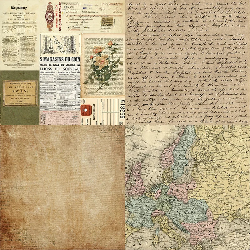 12-Sheet Christmas Scrapbooking Paper