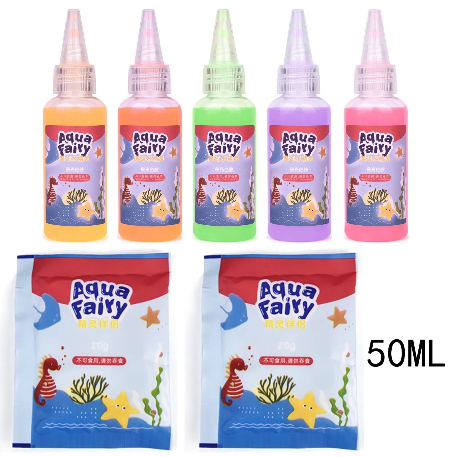 Kids DIY Craft & Origami Painting Kit – Magic Water Elves Set